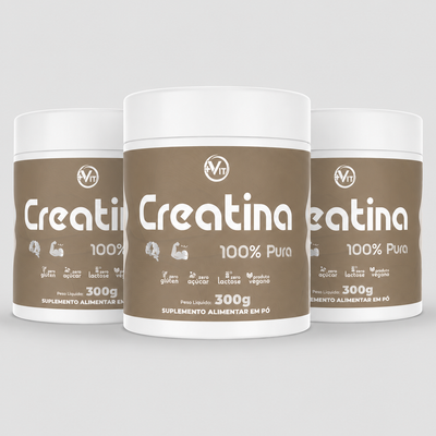 Creatina - Kit Promocional 3 Unidades