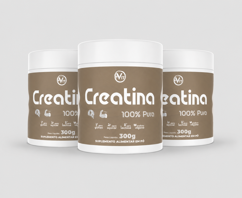 Creatina - Kit Promocional 3 Unidades