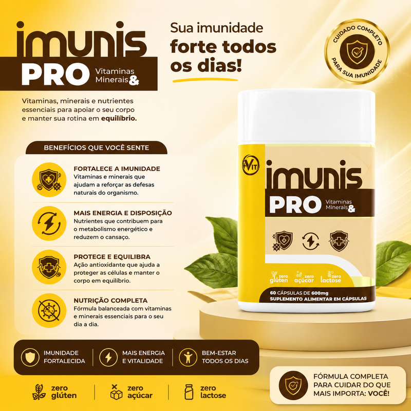 Imunis Pro - Kit Promocional 3 Unidades