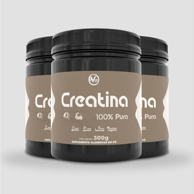 Creatina - Kit Promocional 3 Unidades
