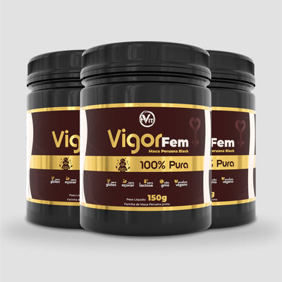 Vigor Fem - Kit Promocional 3 Unidades