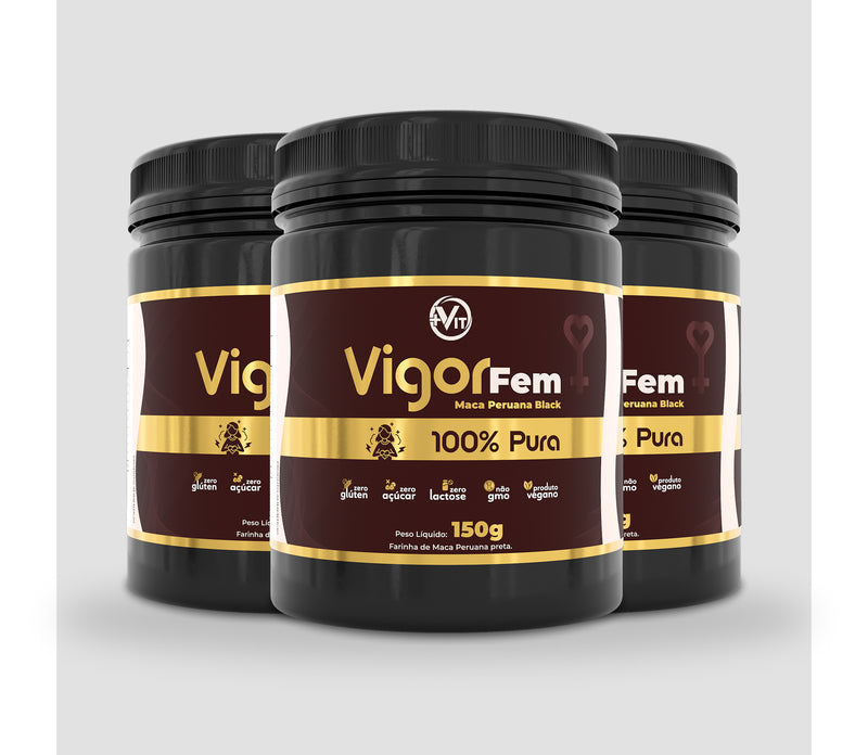 Vigor Fem - Kit Promocional 3 Unidades